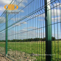 Curvy welded wire mesh 3D triangle mesh fence